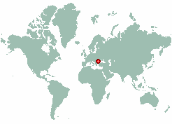 Cosoaia in world map